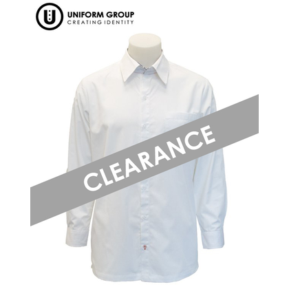 Shirt L/S - White/Navy Sen