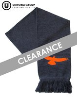 Scarf - Charc/Orange-rototuna-high-schools-THE U SHOP - Hamilton