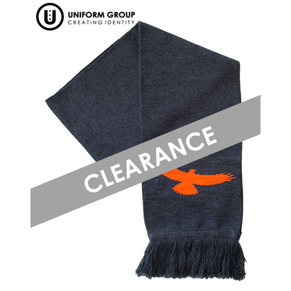 Scarf - Charc/Orange