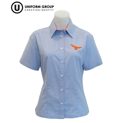 Blouse - S/S Blue JNR