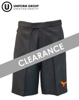Shorts - Charcoal-rototuna-high-schools-THE U SHOP - Hamilton