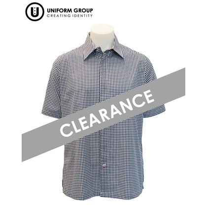 Shirt S/S - Navy Check Sen