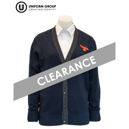 Cardigan - Navy/Charcoal Sen