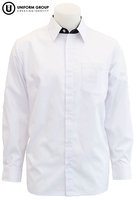 Shirt L/S - White/Navy SNR-rototuna-high-schools-THE U SHOP - Hamilton